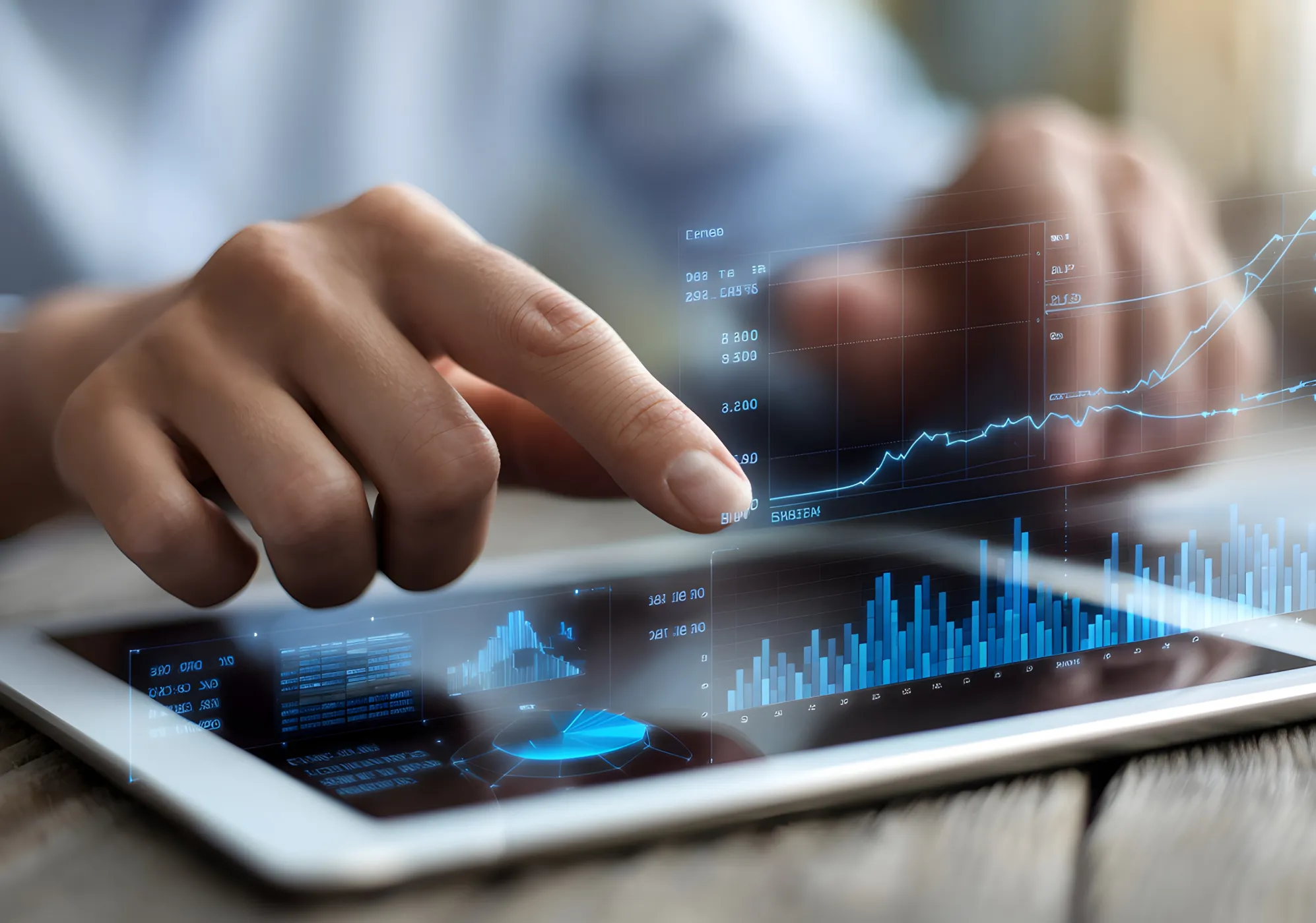 最先端技術と実績を示すサービス紹介イメージ